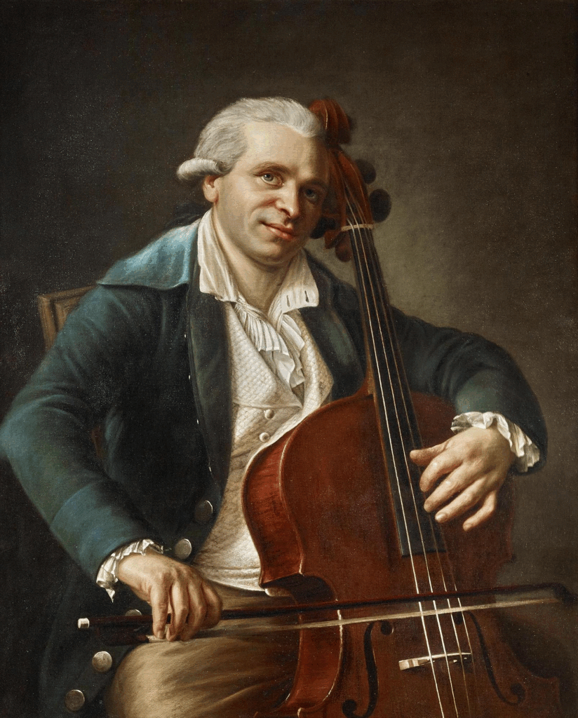 Jean-Louis Duport, par Rémi-Fursy Descarsin - 1788 - Musée de la Musique - Paris