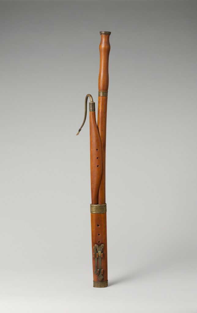 Johannes Scherer, basson - vers 1750-1770 - Metropolitan Museum of New-York.