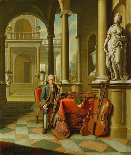 Peter Jakob Horemans, "Felix Reiner , bassoniste" - 1774.