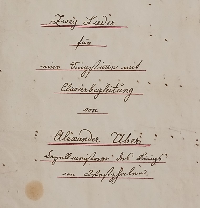 Clavierbegleinung - Staatsbibliothek zu Berlin - Mus.ms-autogr Uber - A.2M. - ca 180024-2.