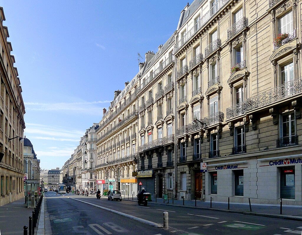 Rue de Rome à Paris.