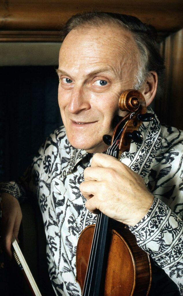 Yehudi Menuhin, 1976.