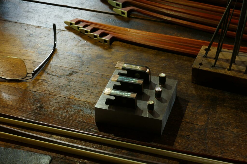 Photographie personnelle d'atelier de Pascal Camurat.