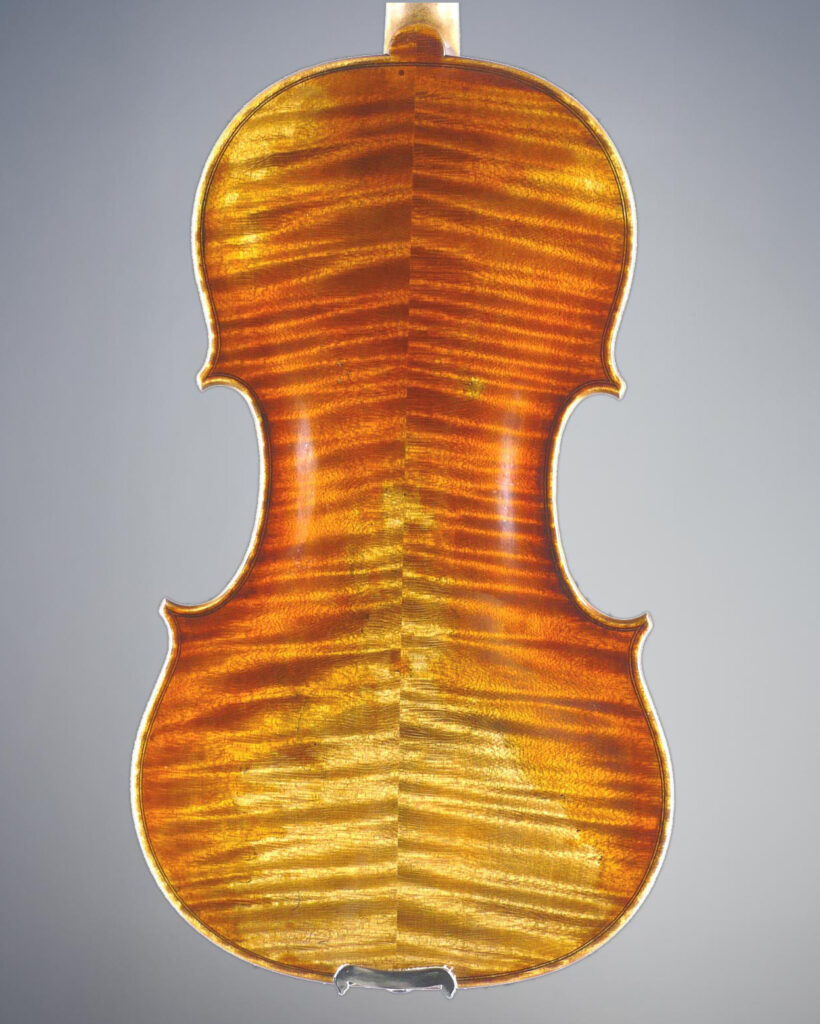 Pascal Camurat - violon fait en 2008 - archive personnelle.