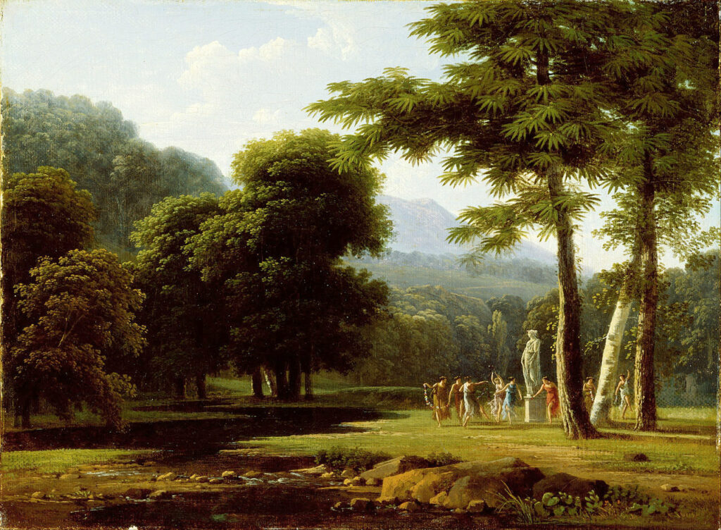 Jean Victor Bertin, Paysage, 1804, Musée d'art d'Indianapolis
