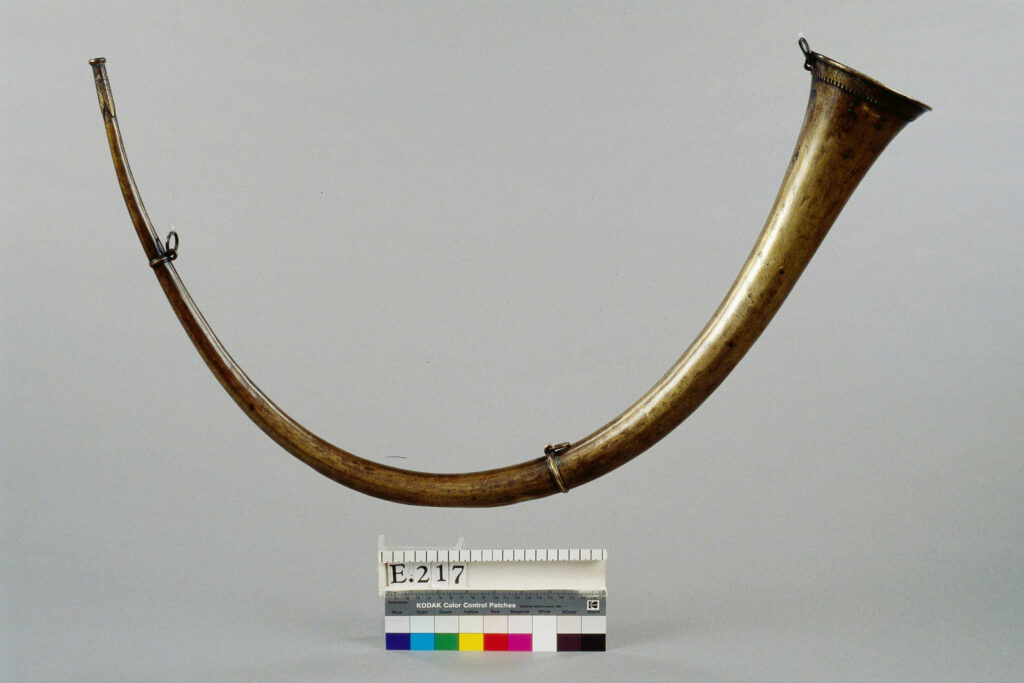 Crétien I, Cor, 1ère moitié XVIIème siècle, E.217, Musée de la Musique, crédits photos Thierry Ollivier