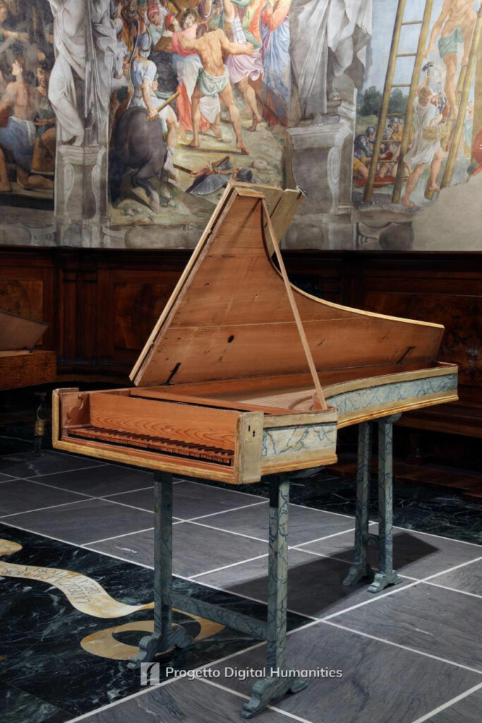 Francesco Fabbri, clavecin, vers 1630-1650, Fondazione Carisbo, Imola, Italie
