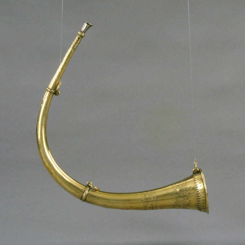 Crétien I, Cor, 1ère moitié XVIIème siècle, E.133, Musée de la Musique, crédits photos Thierry Ollivier