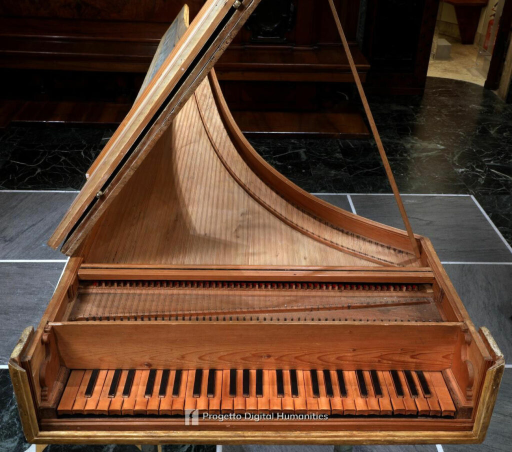 Francesco Fabbri, clavecin, vers 1630-1650, Fondazione Carisbo, Imola, Italie