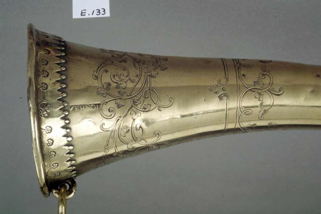 Crétien I, Cor, 1ère moitié XVIIème siècle, E.133, Musée de la Musique, crédits photos Thierry Ollivier