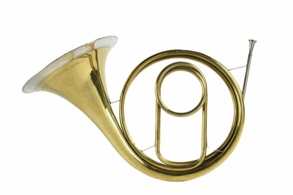 Lucien Joseph Raoux, Cor solo, 1797, Musée de la Musique, Paris, photo Julie Toupance. Joué par Louis-François Dauprat