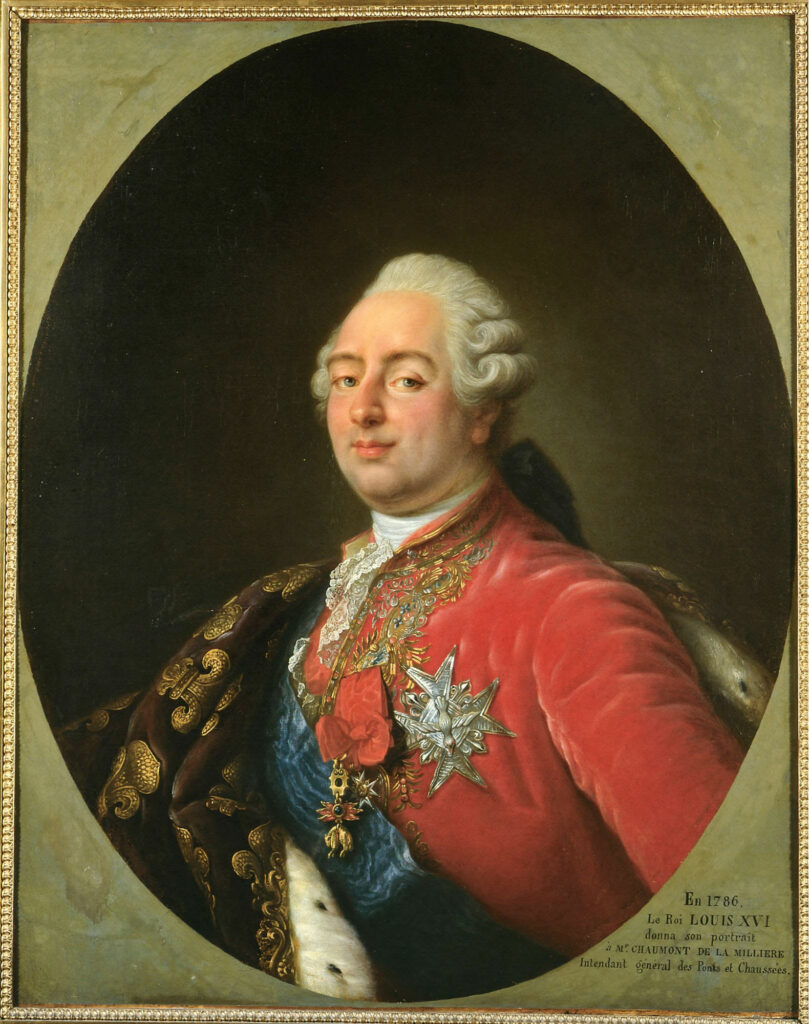 Jean-Marie Deseine d'après Antoine-François Callet, Louis XVI, vers 1786, Musée Carnavalet
