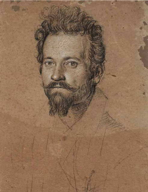 Ottavio Leoni, Il cantante Placido Marcelli, 1605-1608 ca, Bloomington, Indiana University Art Museum