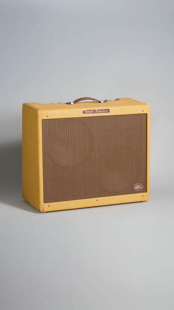 No. 12 2005 FENDER CUSTOM SHOP EC Twinolux Eric Clapton signature