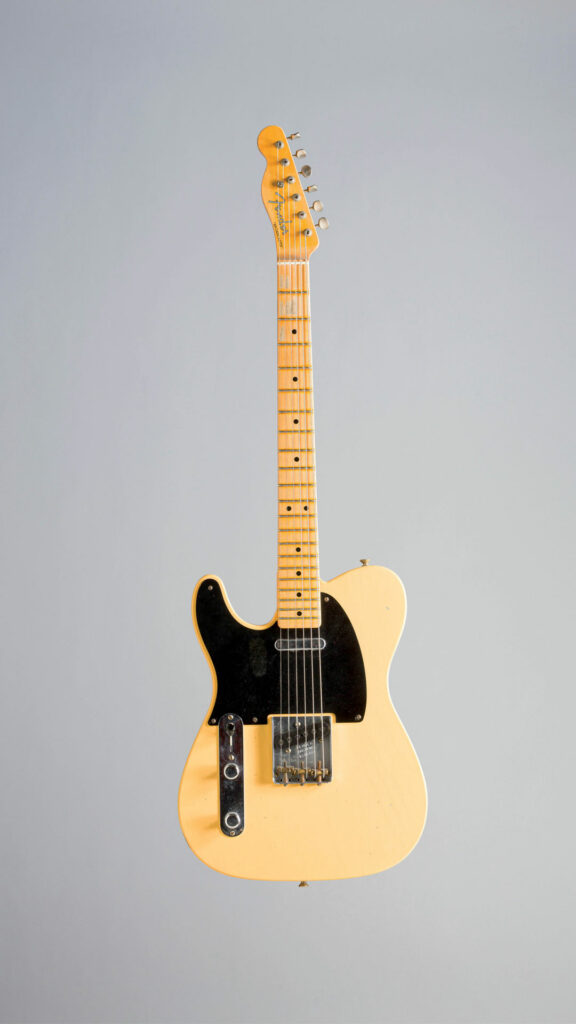 No. 20 2020 FENDER CUSTOM SHOP Limited Edition left-handed LTD 70th Broadcaster 1950-2020 Butterscotch/Blackguard relic finish