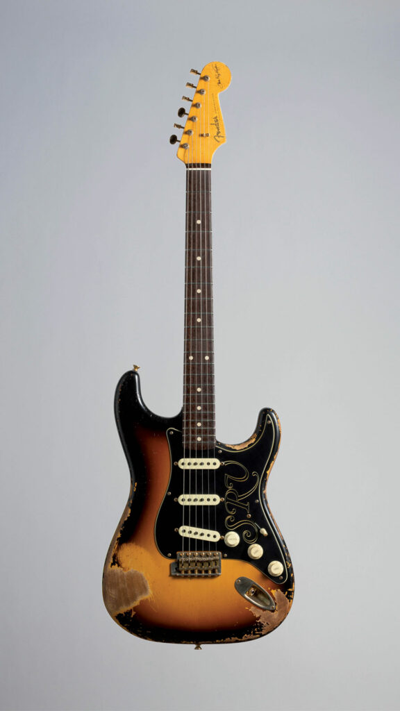 No. 21 2022 FENDER CUSTOM SHOP SRV Stratocaster Relic David Brown Masterbuilt SRV signature