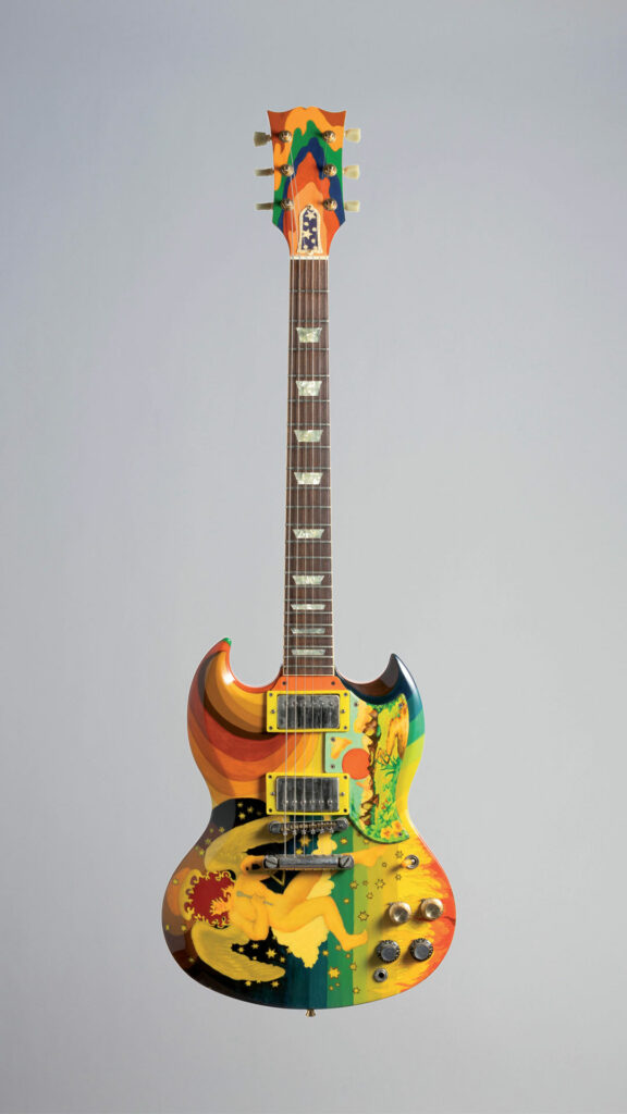 No. 24 1987 GIBSON SG Standard Eric Clapton’s The Fool Replica
