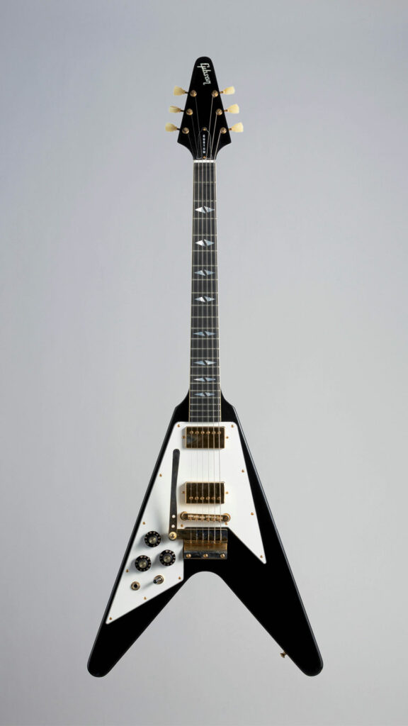 No. 34 2020 GIBSON CUSTOM SHOP ‘69 Flying V Jimi Hendrix Signature Only 25 lefty models!