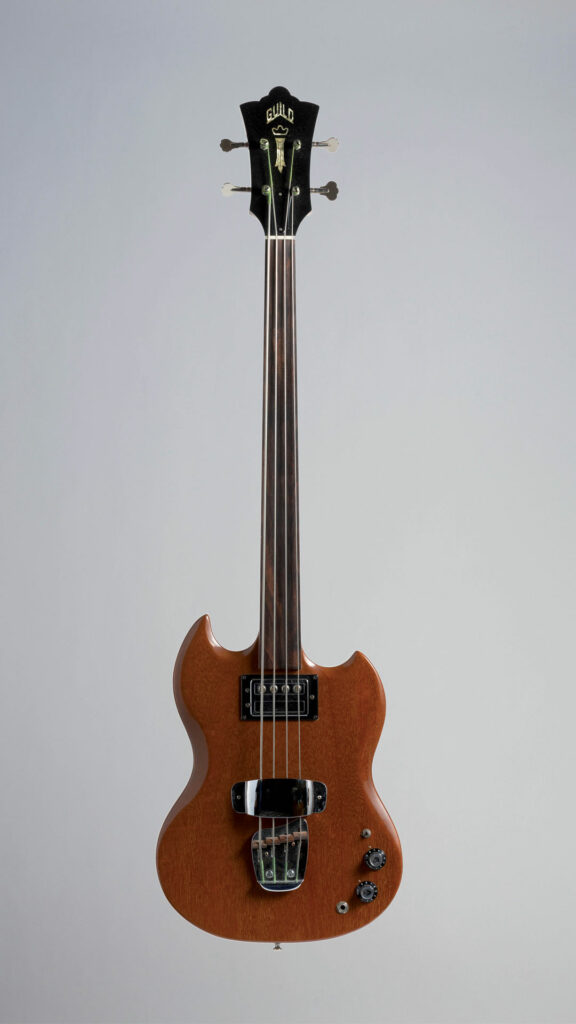 No. 38 1972 GUILD "Jetstar JSII Bass" Ex-Bill Wyman (of the Rolling Stones) purchased in Los Angeles in 1973