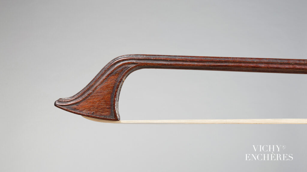 Archet de violon de François Xavier TOURTE Collection Jean-François RAFFIN Archet mis en vente par Vichy Enchères le 4 juin 2026 © Vichy Enchères/ Photo C. Darbelet