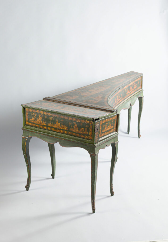 Clavecin Italien anonyme, fin XVIe Instrument mis en vente par Vichy Enchères le 2 mai 2026 © Vichy Enchères/ Photo C. Darbelet