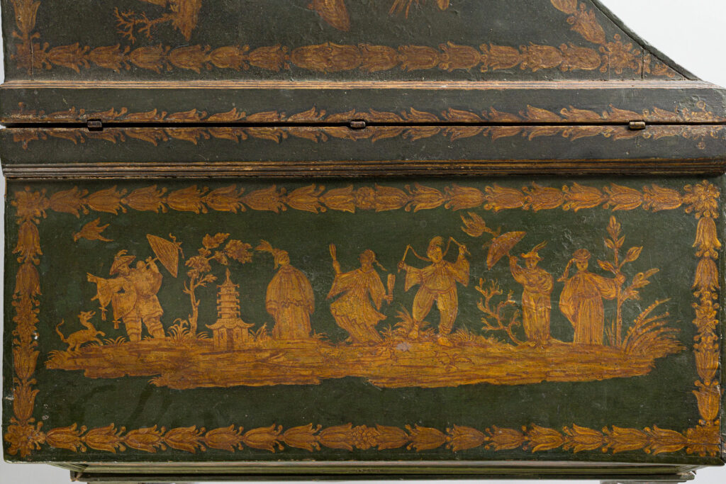 Clavecin Italien anonyme, fin XVIe Instrument mis en vente par Vichy Enchères le 2 mai 2026 © Vichy Enchères/ Photo C. Darbelet