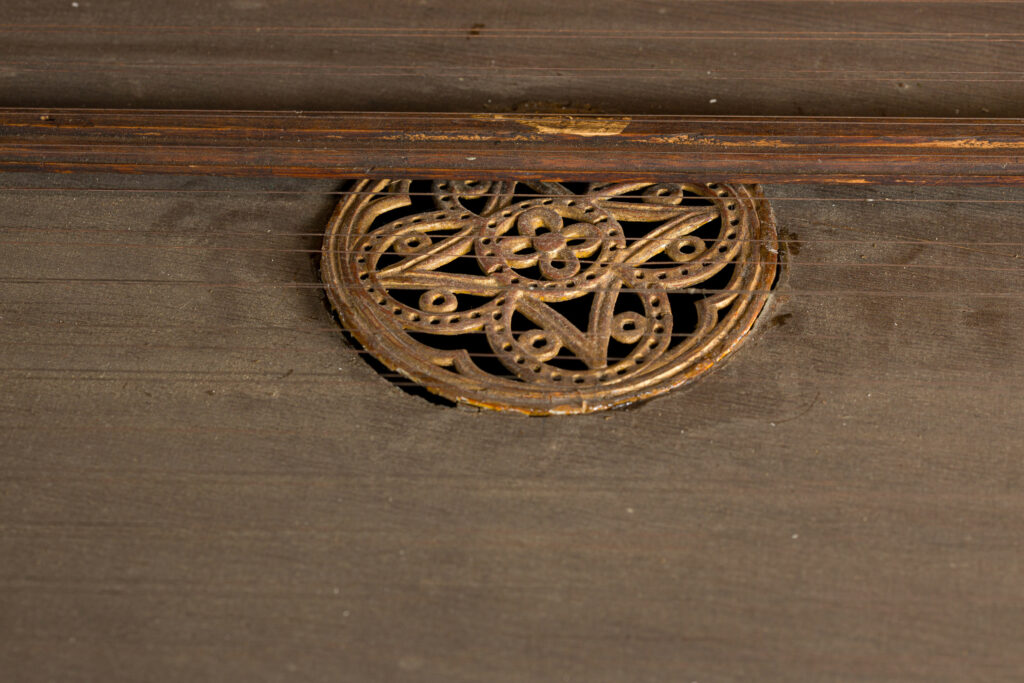 Clavecin Italien anonyme, fin XVIe Instrument mis en vente par Vichy Enchères le 2 mai 2026 © Vichy Enchères/ Photo C. Darbelet