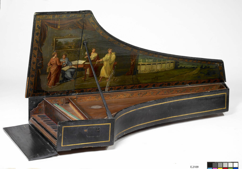 Domenicus Pisaurensis, clavecin, Venise, 1153, Musée de la Musique, Paris, crédits photos Claude Germain