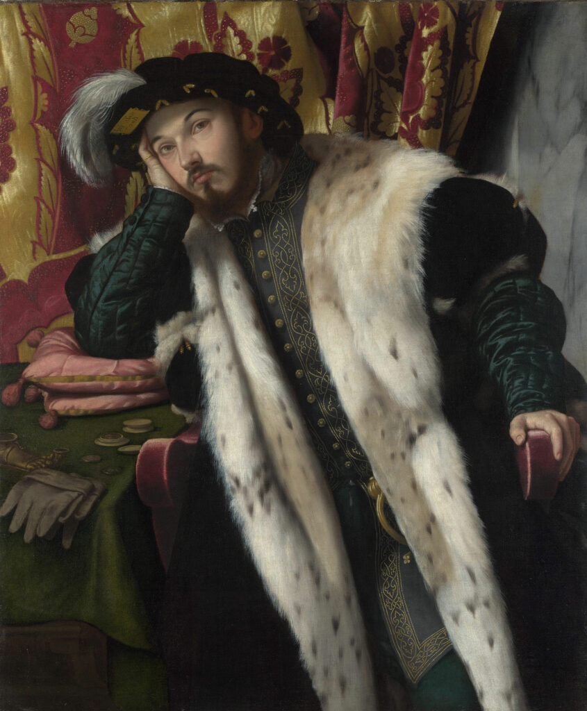 Moretto da Brescia, Portrait of a Young Man, c 1540, National Gallery