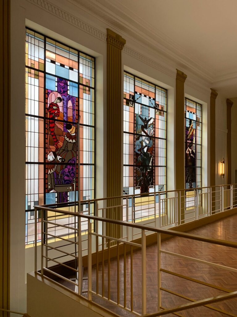 Exposition Francis Chigot, Centre culturel de Vichy, Triptyque du Petit Casino