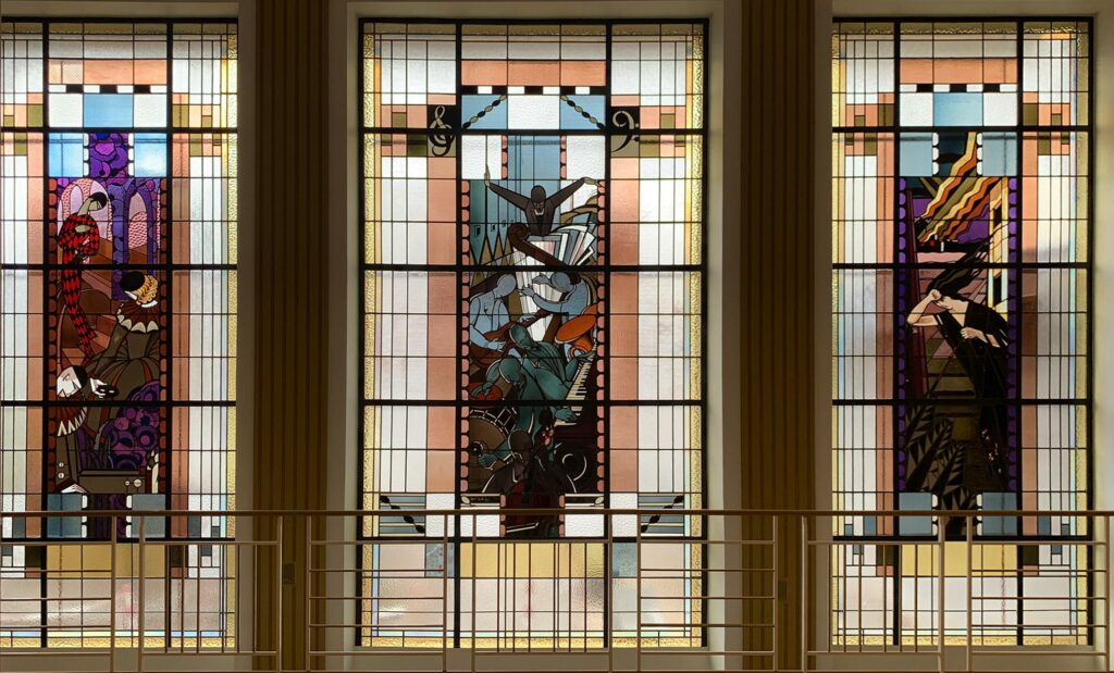 Exposition Francis Chigot, Centre culturel de Vichy, Triptyque du Petit Casino