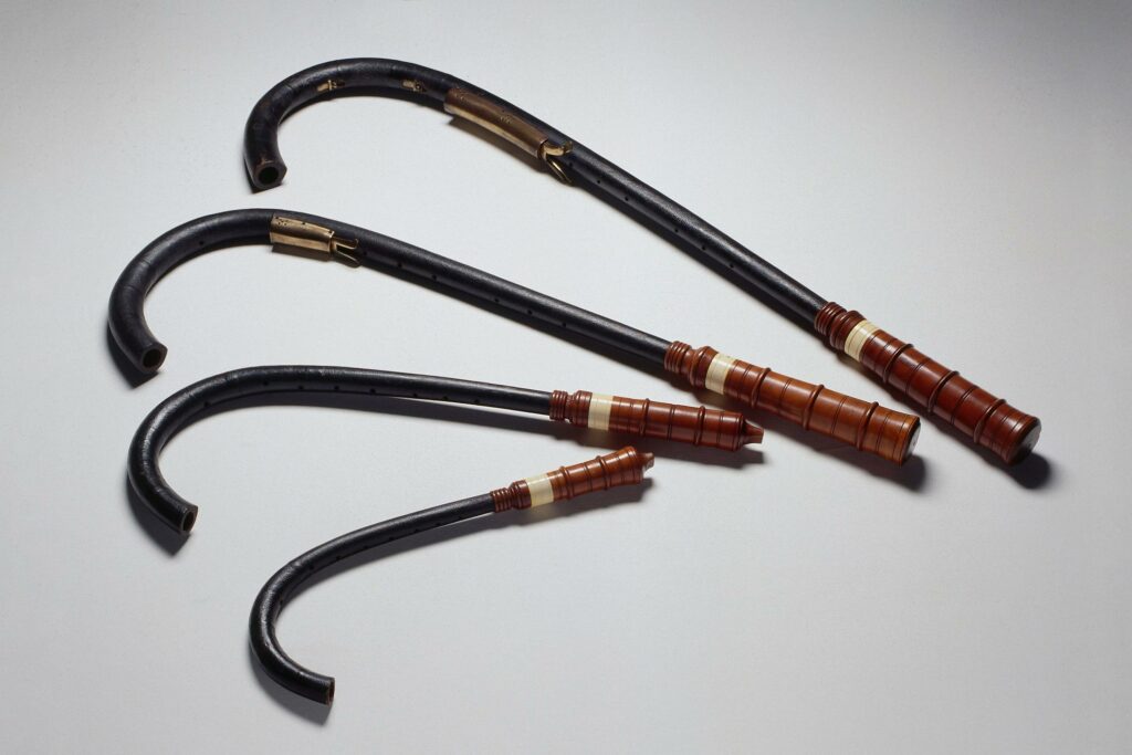 Série de cromornes réalisée par Auguste Tolbecque entre 1892-1896, Musée de la musique Paris, crédits Albert Giordan