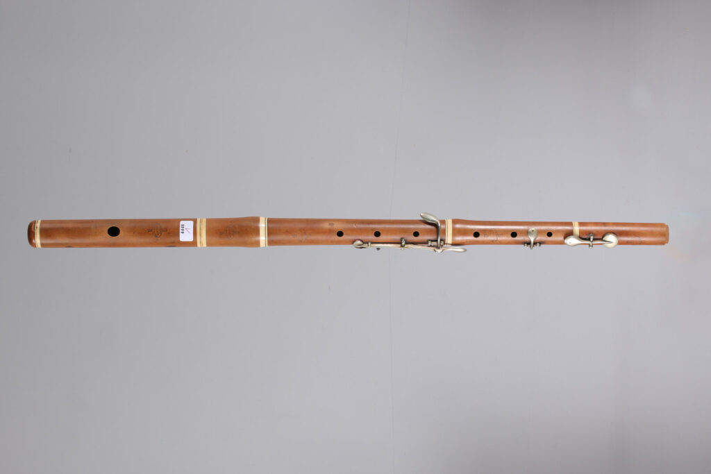 Flûte de THIBOUVILLE-BUFFET à Paris, faite vers 1850 Instrument provenant de la collection de Jean-Claude Veilhan Instrument mis en vente par Vichy Enchères le 6 novembre 2026 © Vichy Enchères
