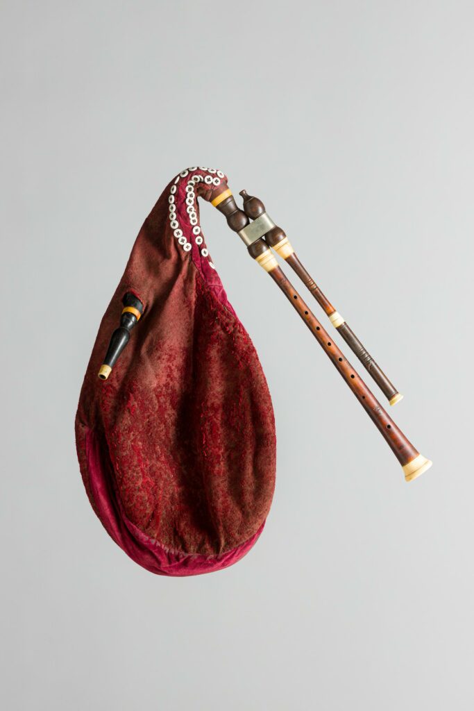 Cabrette à bouche d'ALIAS à Paris, vers 1900. Instrument mis en vente par Vichy Enchères le 7 novembre 2026 © Vichy Enchères/ Photo C. Darbelet