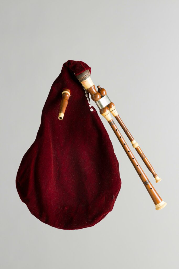 Cabrette à bouche de COSTEROSTE à Paris, milieu XIXème. Instrument mis en vente par Vichy Enchères le 7 novembre 2026 © Vichy Enchères/ Photo C. Darbelet