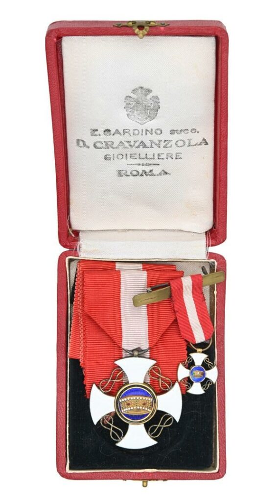 Croce da Cavaliere dell'Ordine della Corona d'Italia
