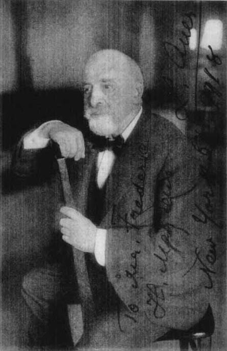 Portrait de Léopold Auer (1845-1930), photographie, début du XXème siècle, crédit photo Project Gutenberg - Wikimedia Commons