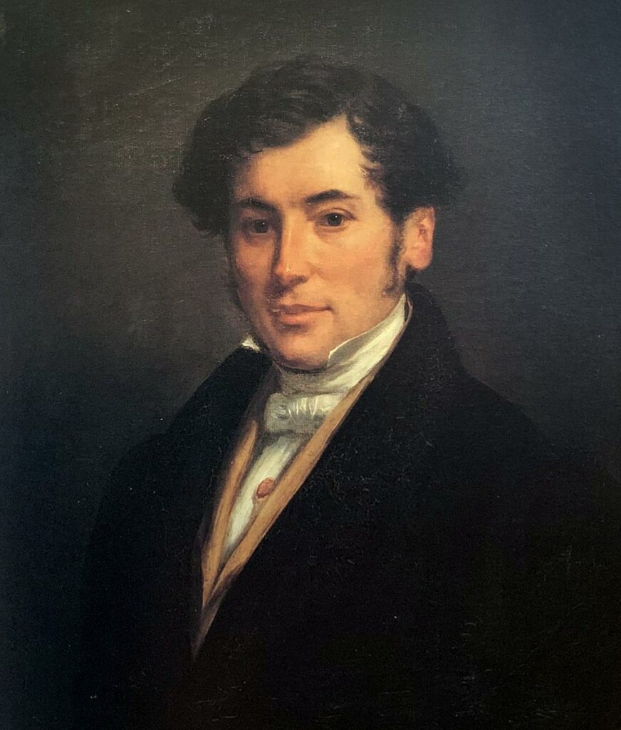 Anonyme, Portrait de Jean-Baptiste Vuillaume jeune, collection particulière