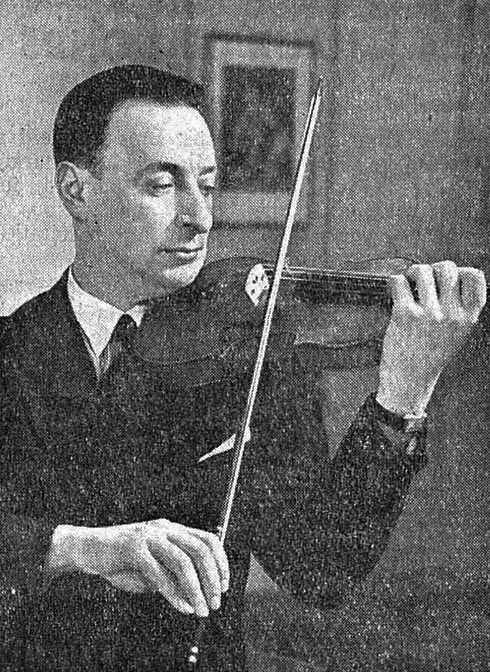 Ignace Weissenberg, photo tirée du journal L'Impartial, 15 février 1945